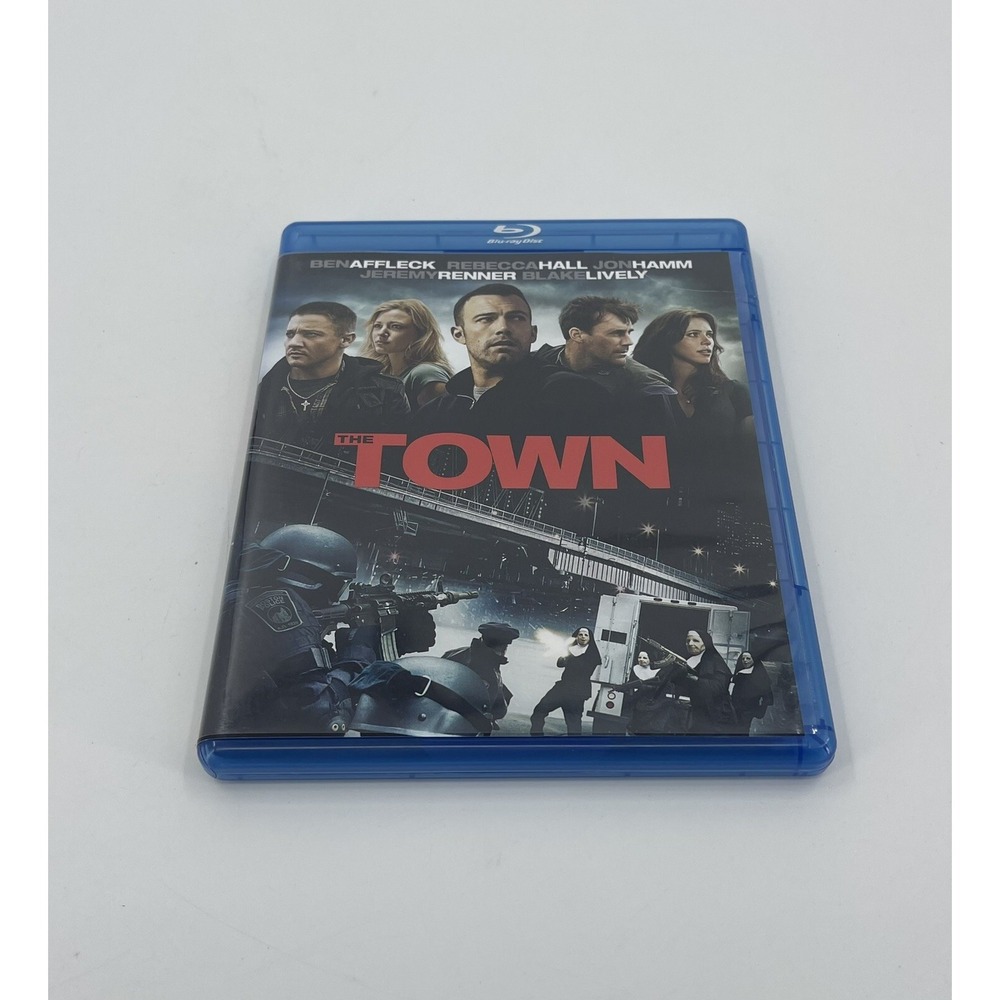 The Town (Blu-ray/DVD, 2010, 2-Disc Set, Extended/Theatrical) Like New